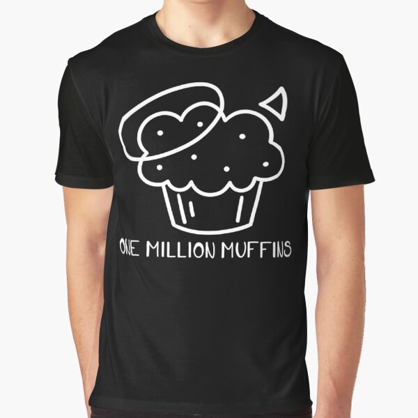 Badboyhalo 1 Million Muffins Gifts For Fans, For Men and Women, Gift Christmas Day Graphic T-Shirt
