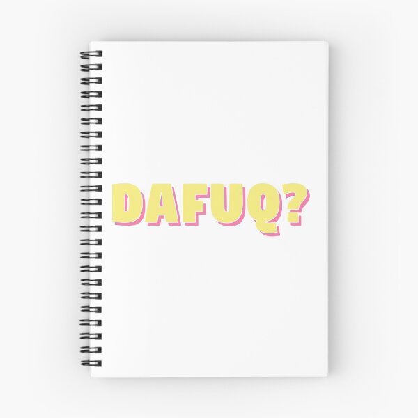 Item preview, Dafuq? - pink and yellow designed and sold by synthesizer.