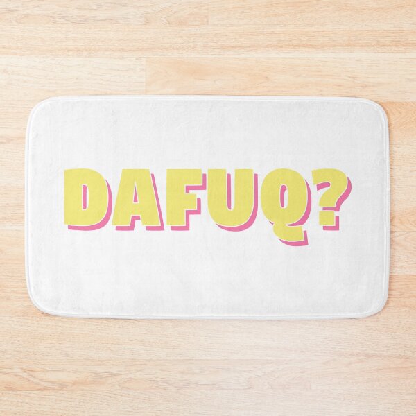 Item preview, Dafuq? - pink and yellow designed and sold by synthesizer.