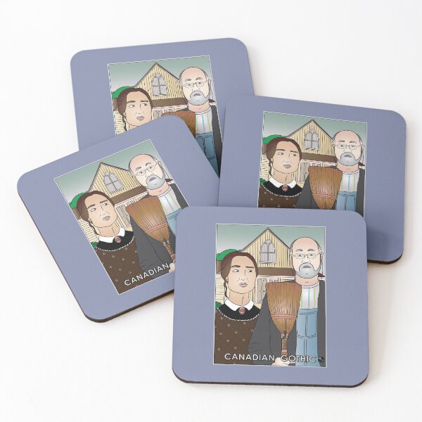 Item preview, Kims Convenience Canadian Gothic - Mr & Mrs. Kim designed and sold by alttabstudio.
