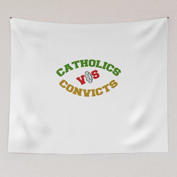 Item preview, CATHOLICS VS CONVICTS FIGHT designed and sold by AchrafOc.