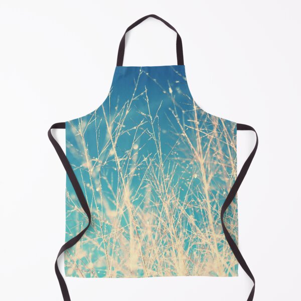 Item preview, Abstract Blue Grass Field | Winter Mood designed and sold by PinkRainbow.