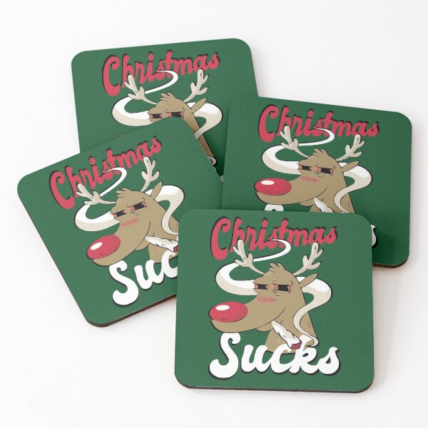 Item preview, Christmas Sucks High Reindeer designed and sold by mouad naouiri.