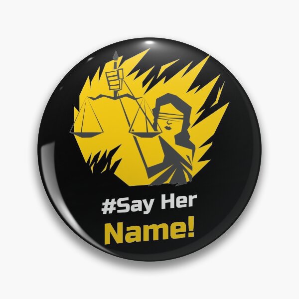 Item preview, Say Her Name | #SayHerName | SayHerName designed and sold by PrintBrint.