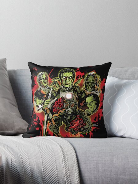 My Horror Heart Throw Pillow