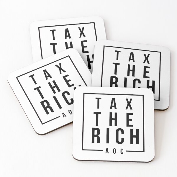 Item preview, AOC  TAX THE RICH designed and sold by RED-HA.