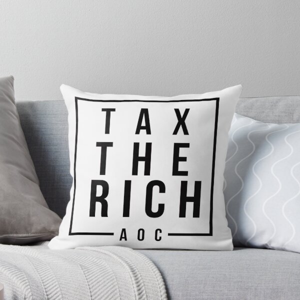 Item preview, AOC  TAX THE RICH designed and sold by RED-HA.
