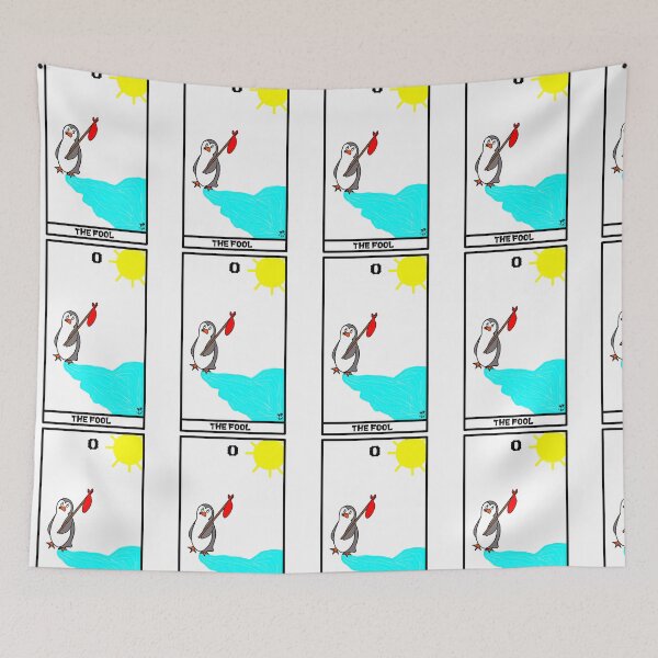 Item preview, Penguins Tarot The Fool designed and sold by thepenguinscomx.