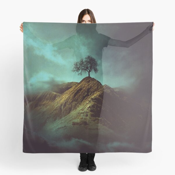 Lonely tree Scarf