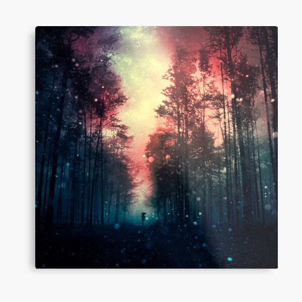 Magical Forest II Metal Print