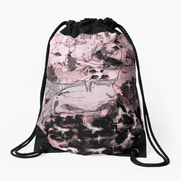 Fairy Fantasy Illustration Character Aesthetic Art Bishounen Drawstring Bag