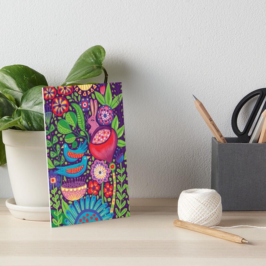 Item preview, Art Board Print designed and sold by heidiwolfenden.