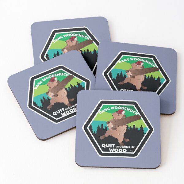 Item preview, Dang Woodchuck, Quit Chucking my Wood designed and sold by alttabstudio.