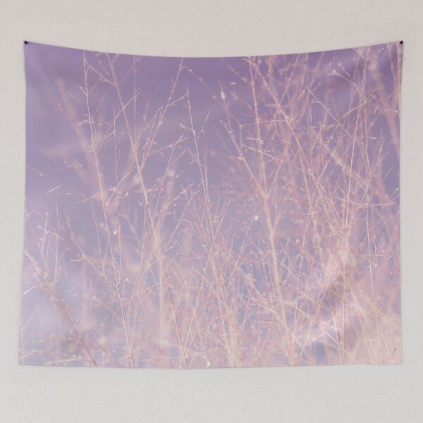 Item preview, Abstract Pink Grass Field | Dreamy Pink Nature designed and sold by PinkRainbow.