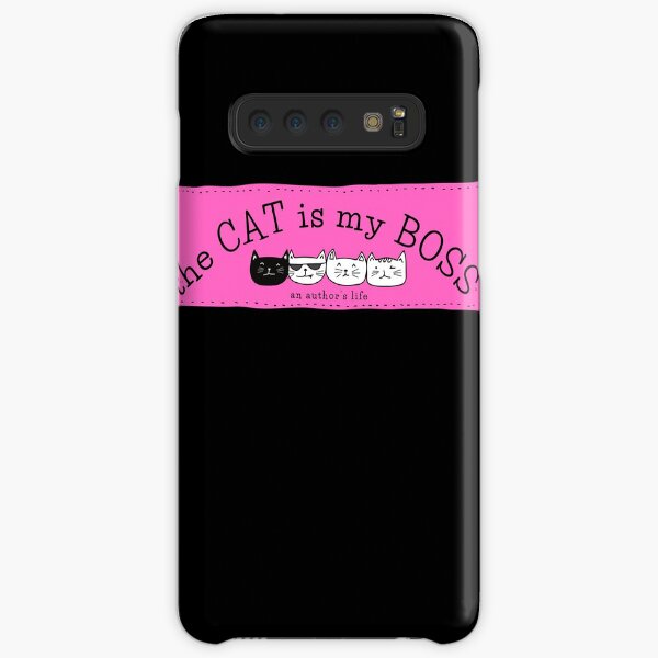 The CAT is my BOSS — an author's life! Samsung Galaxy Snap Case
