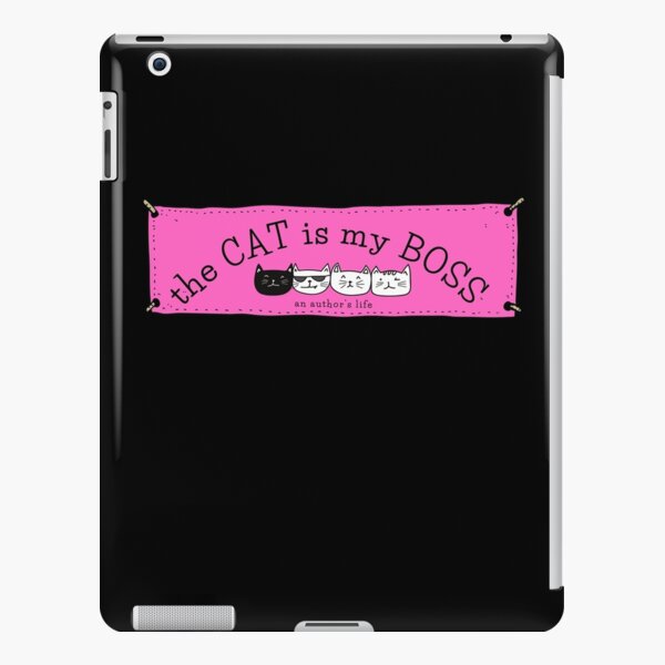 The CAT is my BOSS — an author's life! iPad Snap Case