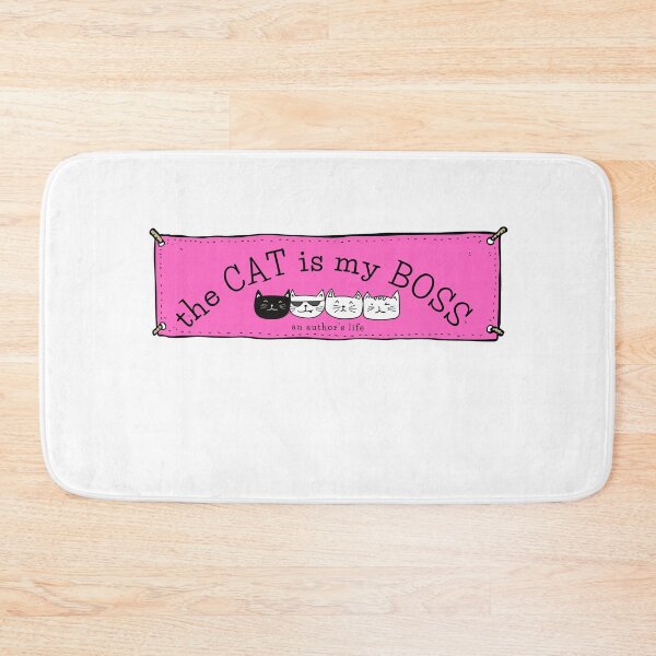 Item preview, The CAT is my BOSS — an author's life! designed and sold by RandRramblings.