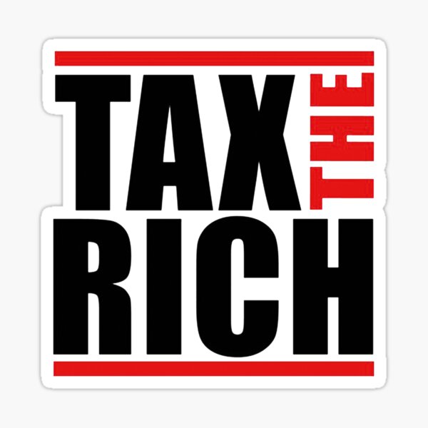 Item preview, TAX THE RICH 3 designed and sold by design880.