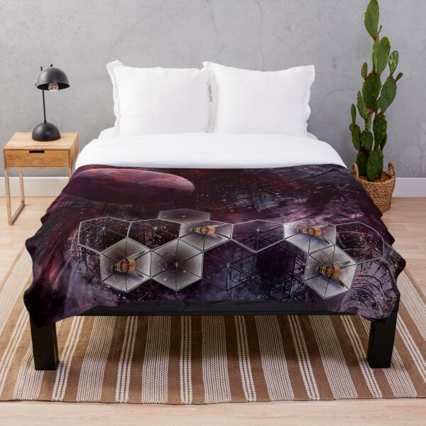 Item preview, Space Bees V designed and sold by Francesca Myman.