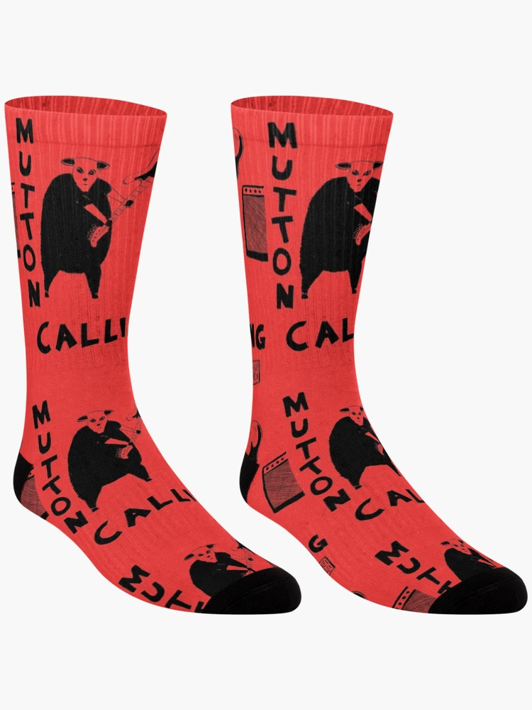 Thumbnail 3 of 5, Socks, Mutton Calling designed and sold by Botchy-Botchy.