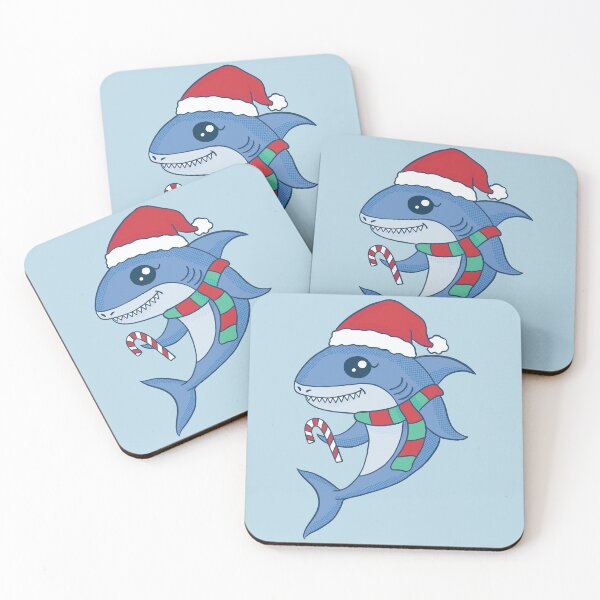 Item preview, Christmas Shark Doo-Doo-Dee-Doo designed and sold by Ransyn Art.