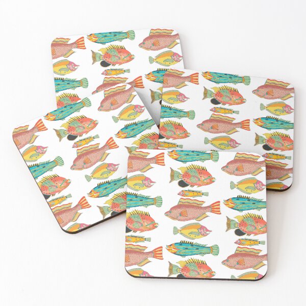Item preview, Surreal Silly Fish Friends designed and sold by Jennifer Geiger Art.