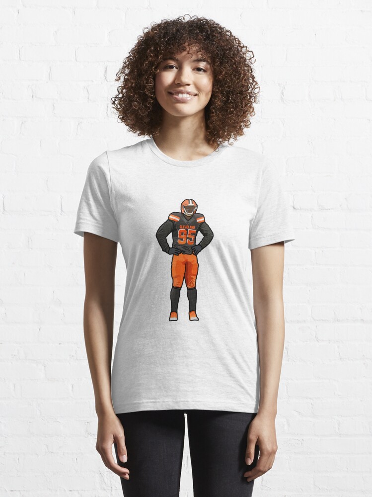 Myles Garrett Women's T-Shirt, Cleveland Football Women's V-Neck T-Shirt