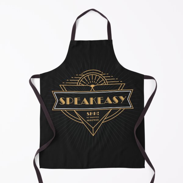 Item preview, Art Deco Gatsby Speakeasy Shh No Snitches Allowed Design designed and sold by MarikaJohnson.