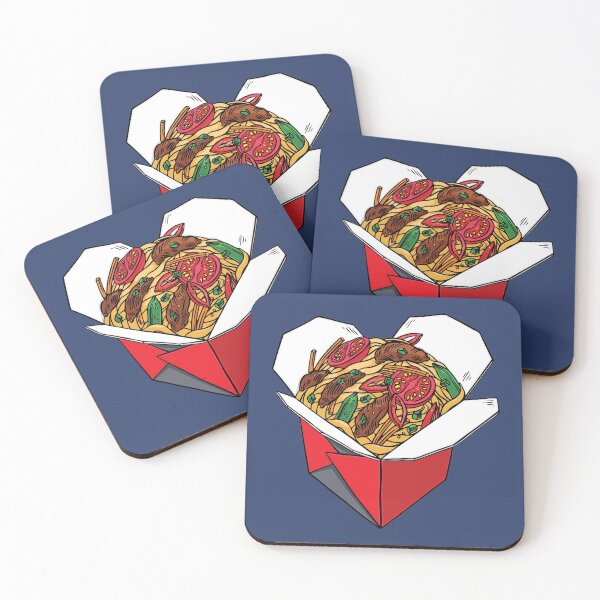 Item preview, Chinese Chow Mein In A Takeout Box designed and sold by Alicia Chee.