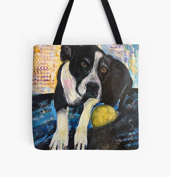 Item preview, Dog Art, Animal art, doggie, dog portrait designed and sold by SaltyMob.