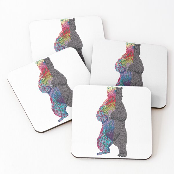 Item preview, Bearyl the Bipolar Bear - Graphic Version designed and sold by Idle Handmade.