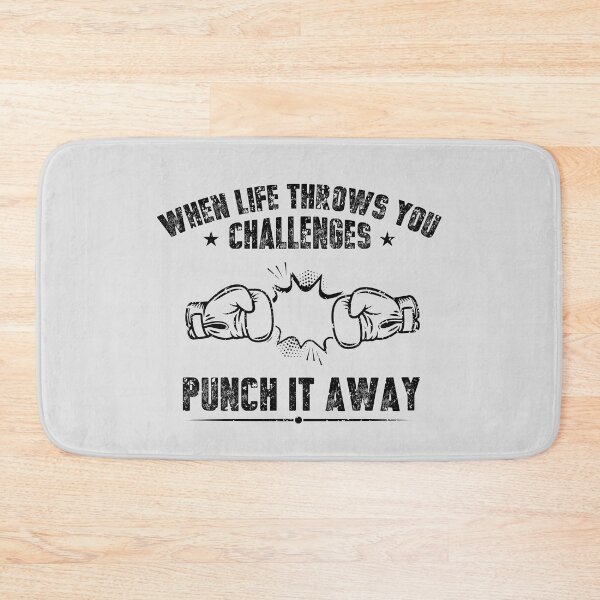 Item preview, Boxing Motivation Quote - Life Challenges designed and sold by kcaandwu.