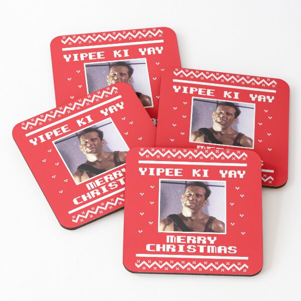 Item preview, yippee ki yay merry christmas designed and sold by Bella's Merch.