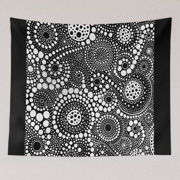 Item preview, Dark Cellular swirling  designed and sold by ArtRoomOregon.