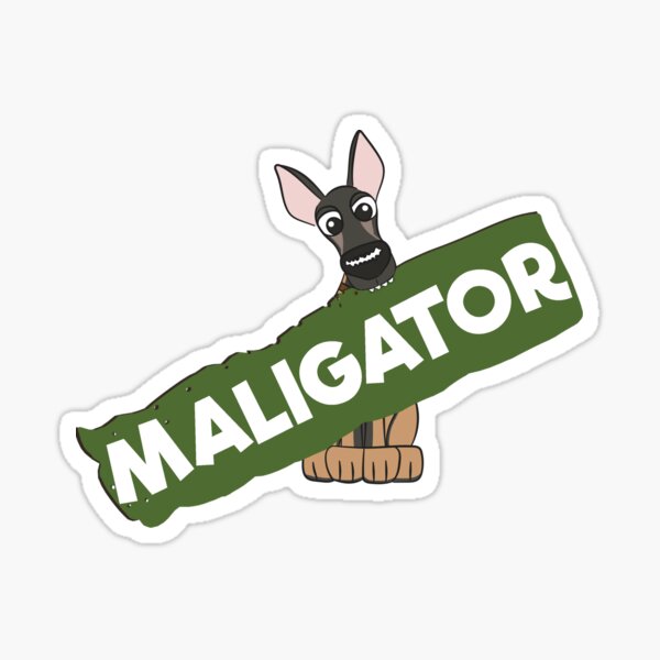 Sign of a Maligator Sticker