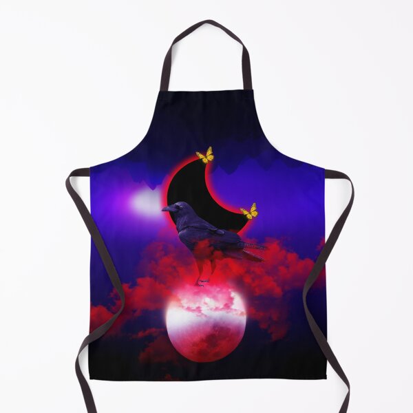Item preview, Black Moon - Full Moon and Crow designed and sold by SATVRNAES  DESIGNS.
