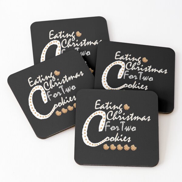 Item preview, Eating Christmas Cookies For Two:For Mom,For Dad,Fuuny Cookies designed and sold by Chaos Pixel Studio.