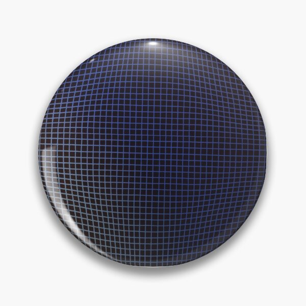 Item preview, Swollen Mesh Circle Illusion Pattern - Blue/Black designed and sold by miTeless seDign.