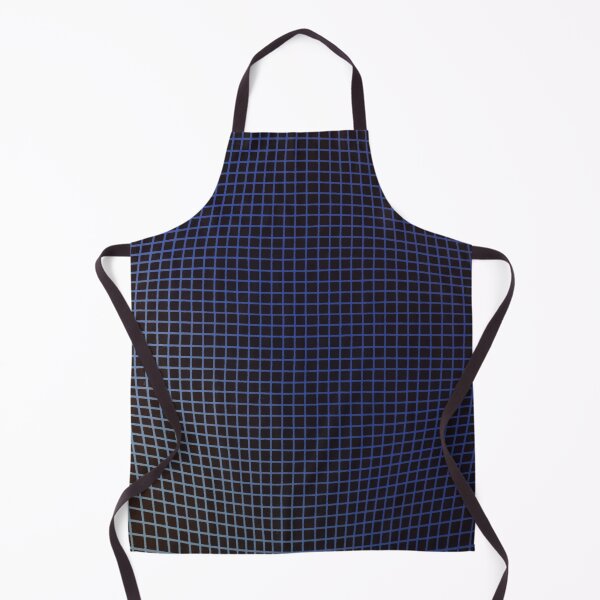 Item preview, Swollen Mesh Circle Illusion Pattern - Blue/Black designed and sold by miTeless seDign.