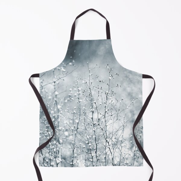 Item preview, Black and White Snow Covered Trees | Winter Mood designed and sold by PinkRainbow.