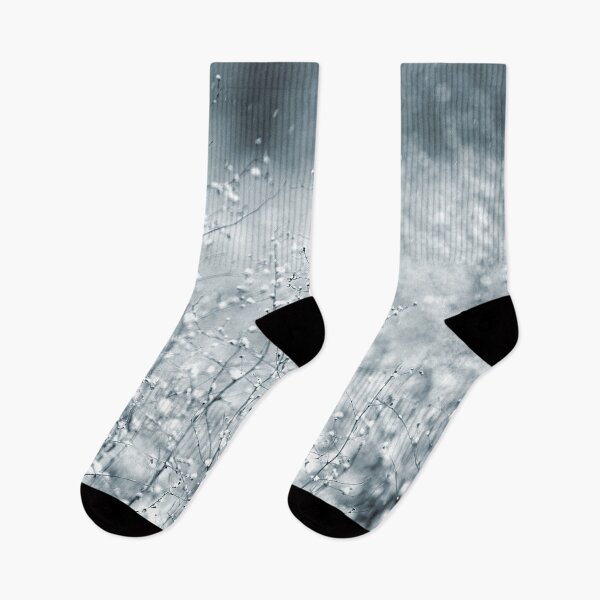 Item preview, Black and White Snow Covered Trees | Winter Mood  designed and sold by PinkRainbow.