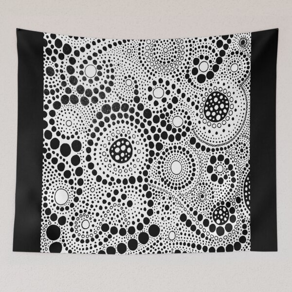 Item preview, Light Cellular swirling  designed and sold by ArtRoomOregon.