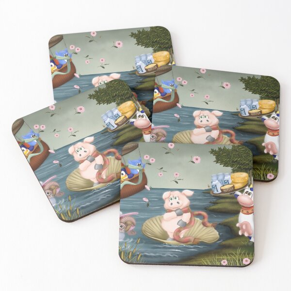 Item preview, The Birth of Sir Pig designed and sold by RitaLaiArt.