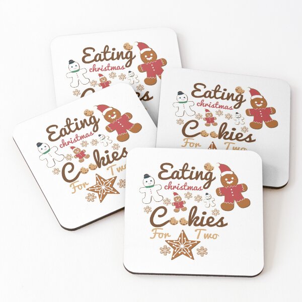 Item preview, Eating Christmas Cookies For Two:For Mom,For Dad,Fuuny Cookies designed and sold by Chaos Pixel Studio.
