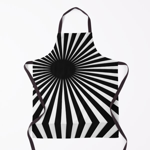 Item preview, Black Sun Rays Illusion Pattern designed and sold by miTeless seDign.