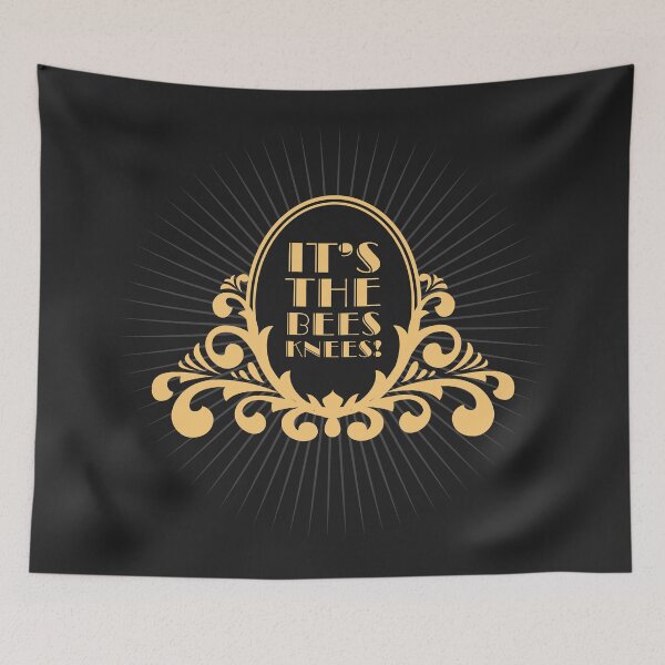 Item preview, It's the Bees Knees Art Deco Gatsby Flapper Slang designed and sold by MarikaJohnson.