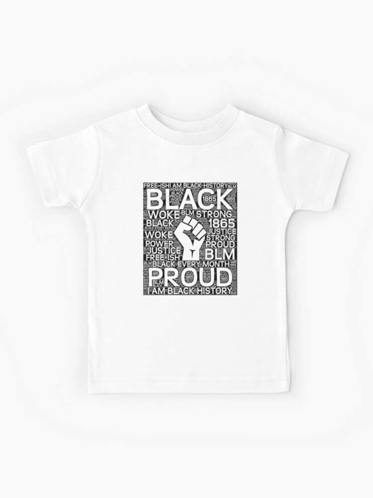 Juneteenth Shirt for Kids, African American Tshirt, Black Pride Toddler Tees, Black Culture Shirt, 1865 Tshirt, Social Justice Tshirt, Gift