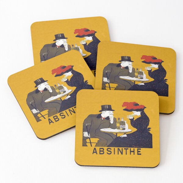 Item preview, Illustrated Absinthe Advertisement designed and sold by Slydell1.
