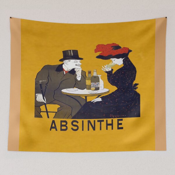 Item preview, Illustrated Absinthe Advertisement designed and sold by Slydell1.