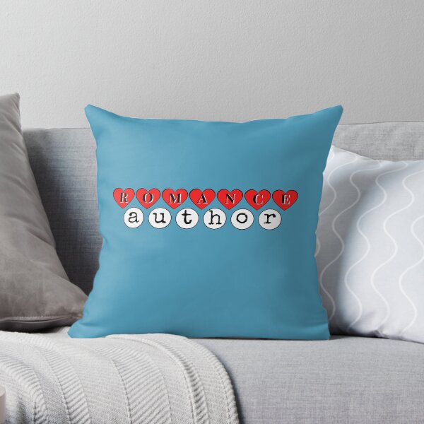 The perfect gift for the Romance author Throw Pillow